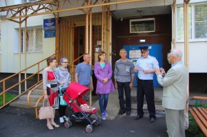 Участковые уполномоченные полиции МУ МВД России «Коломенское» отчитались перед населением