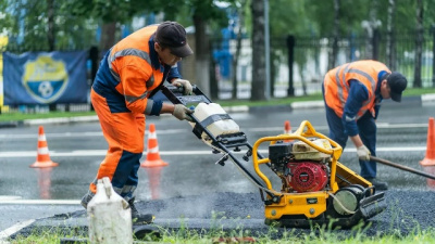 В Коломне продолжается ремонт дорог