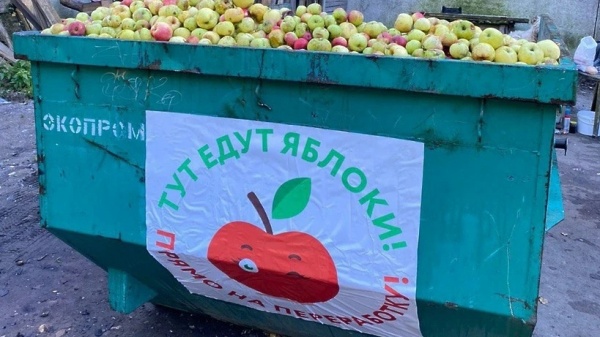 Яблоки и арбузы можно отправить на переработку