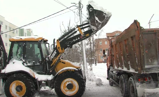 Уборка снега в Луховицах