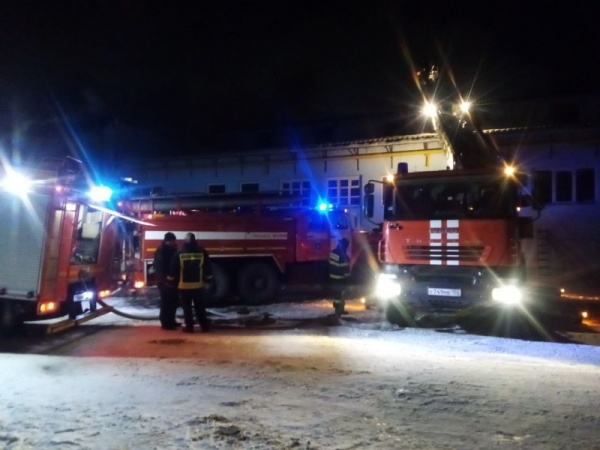 Вечером 14 февраля в Коломне в районе ЗТС произошёл крупный пожар