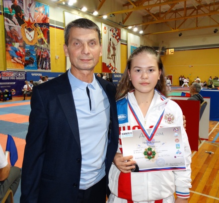 Коломенская каратистка привезла домой бронзовую медаль