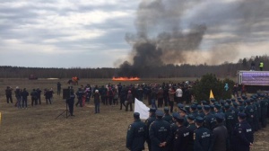 Накануне майских праздников в Подмосковье проверили готовность к ликвидации природных пожаров