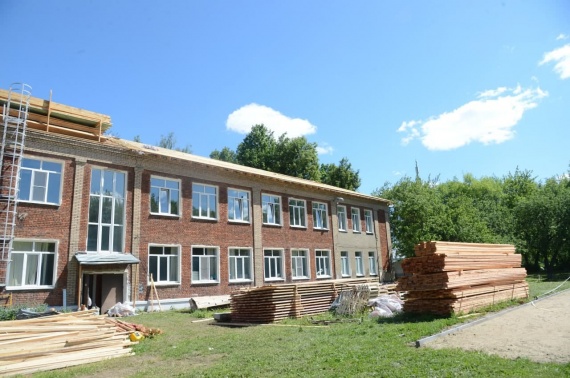 Продолжается ремонт в одной из старейших школ Коломны