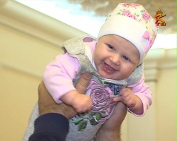 Тысячным новорожденным в этом году стала малышка Юля Нежданова