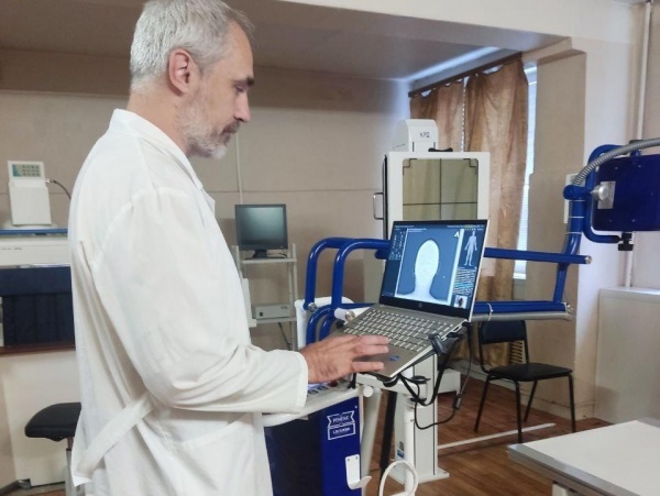 В Коломенскую больницу поступил новый передвижной рентгеновский аппарат