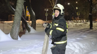 В Луховицах произошло возгорание бани в микрорайоне Молодёжный 