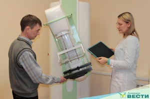Луховичанки могут пройти обследование на новом маммографе