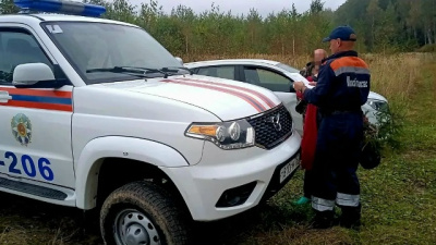 Спасатели вывели из леса трёх заблудившихся в Коломне