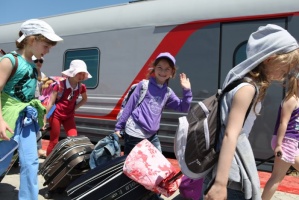 Победившие в спортивной акции коломенские школьники уехали отдыхать в Анапу