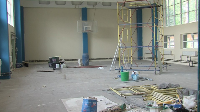 Завершается капремонт Фруктовской школы