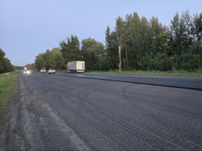 У села Непецино начался ремонт трассы М-5 &quot;Урал&quot;