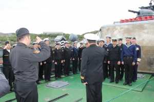 Коломенская делегация побывала на Северном флоте