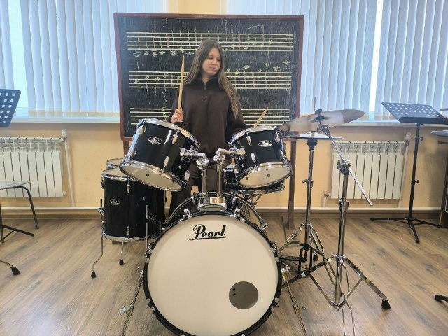 В Коломне для духового оркестра приобрели ударную установку 