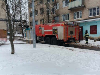 В Луховицах сотрудники МЧС предотвратили пожар из-за возгорания коврика 