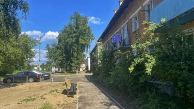 В Озёрах привели в порядок дворы центральной усадьбы совхоза