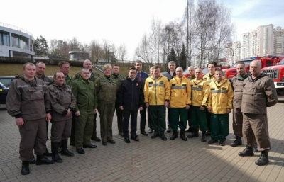Партию новой лесопожарной техники передали в подмосковные лесничества