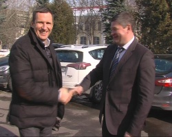 Заместитель председателя областного правительства Денис Буцаев побывал в Коломне с визитом