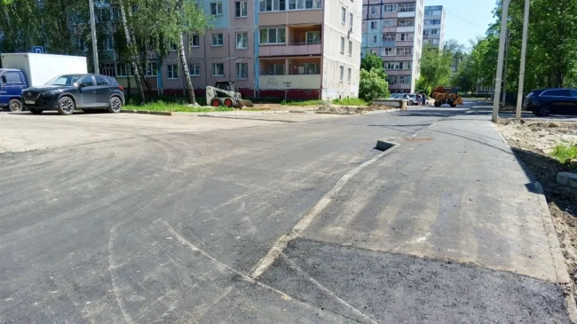 В Егорьевске приводят в порядок дороги во втором микрорайоне