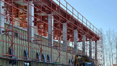 В Луховицах создают комфортные условия для спортсменов и болельщиков на стадионе "Спартак"