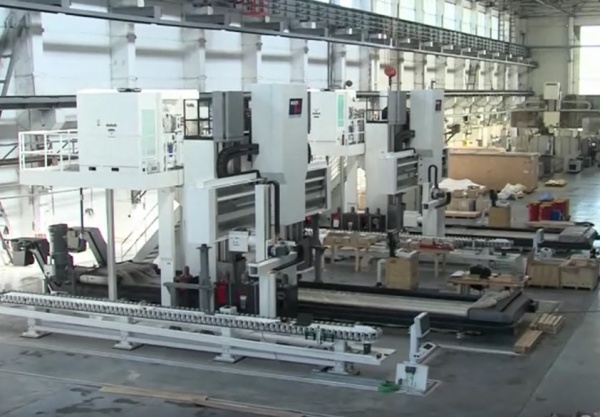В механическом цехе №10 Коломенского завода монтируют два новых обрабатывающих центра