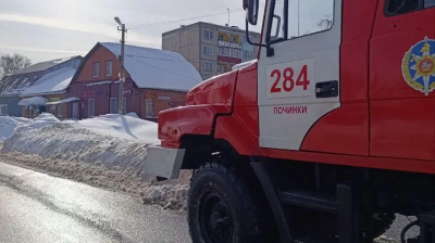 Пожарные "Мособлпожспаса" помогли медикам в транспортировке пациента с признаками инсульта