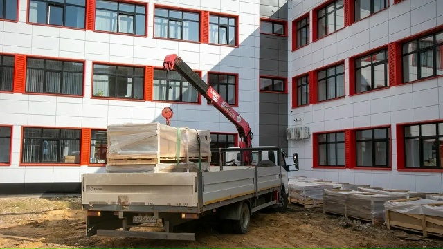 В Коломне у школы №14 строят новый корпус с 26 кабинетами
