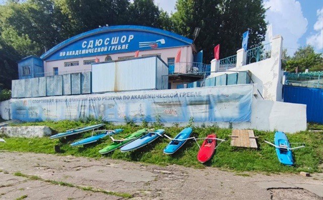 Тренировки проходят на новых лодках