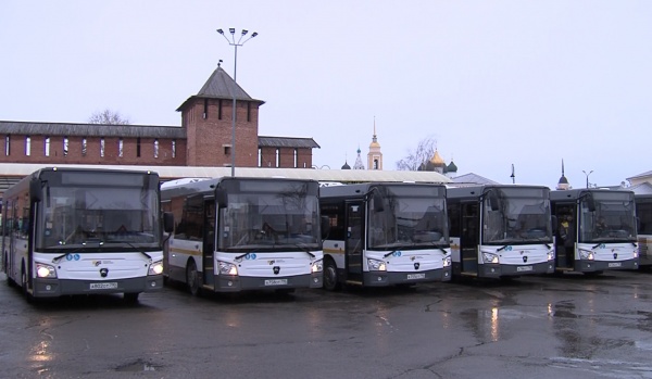 На автостанции "Старая Коломна" состоялась презентация новых автобусов
