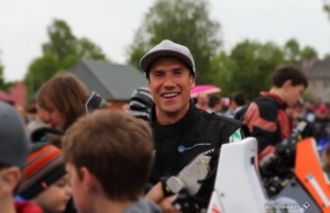 Коломенский мотогонщик выиграл этап ралли "Андреаполь"