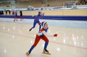 В конькобежном центре провели День зимних видов спорта