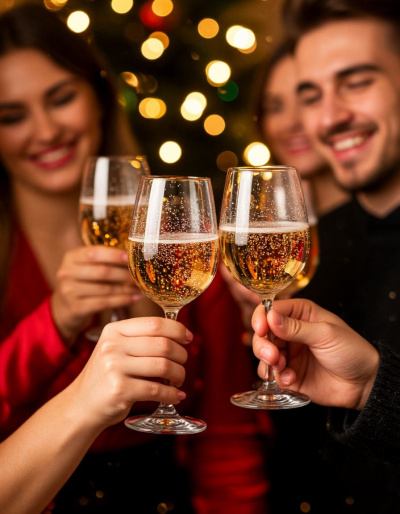 Правила употребления алкоголя в новогодние праздники