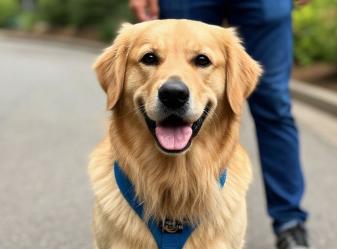 Как в Подмосковье незрячим людям получить собаку-проводника 