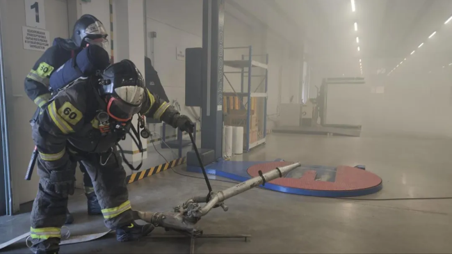 Пожарные и спасатели провели учения под Егорьевском