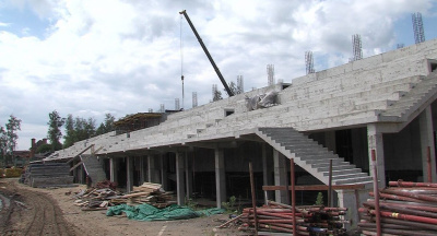 Продолжается реконструкция &quot;Спартака&quot;