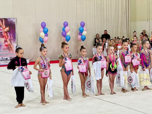 Коломенская команда заняла первое место на турнире по гимнастике