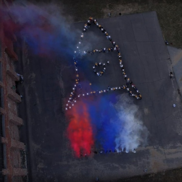 Флешмоб "Зажги свою звезду" провели в Коломне в честь Дня космонавтики