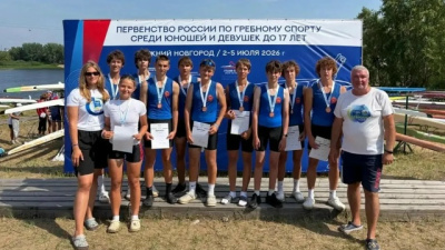 Коломенские гребцы завоевали медали на первенстве России