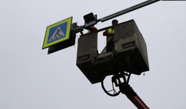 На проспекте Кирова отремонтировали светофор