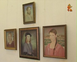 В Коломне впервые открылась выставка Евгения Ходина