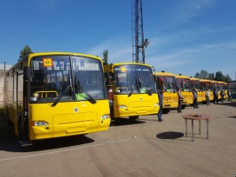 Коломна и Луховицы получили новые школьные автобусы