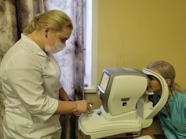 Новое офтальмологическое оборудование поступило в поликлинику №2