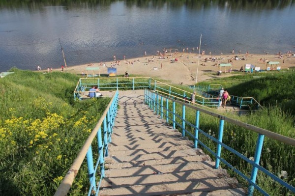Пляж в Колычёве не будет работать в воскресенье