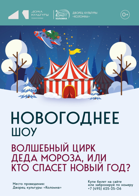 Новогоднее шоу – &quot;Волшебный цирк Деда Мороза или КТО спасет Новый год?&quot;