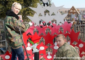Поисковый отряд «Суворов» ведет уход за воинскими захоронениями