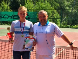 Коломенский теннисист завоевал золото на Всероссийских соревнованиях