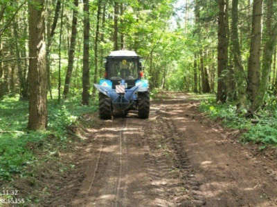 Лесные дороги готовят к пожароопасному сезону