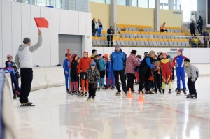 В Коломне подвели итоги соревнований среди юных конькобежцев 