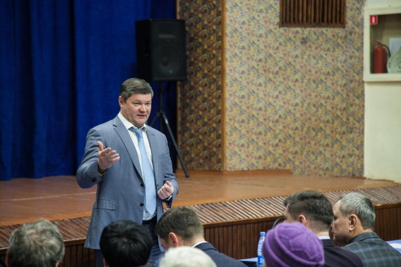 В Акатьево прошла встреча жителей с главой городского округа