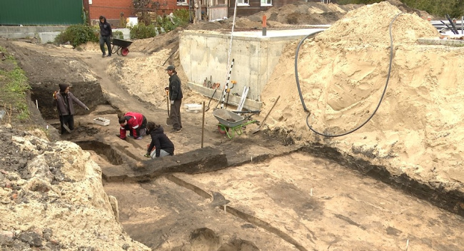 Археологи исследуют старую часть города